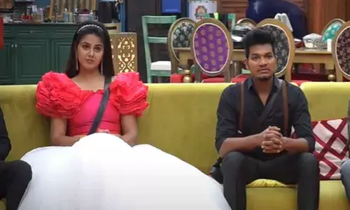 Monal and Avinash in Bigg Boss Telugu