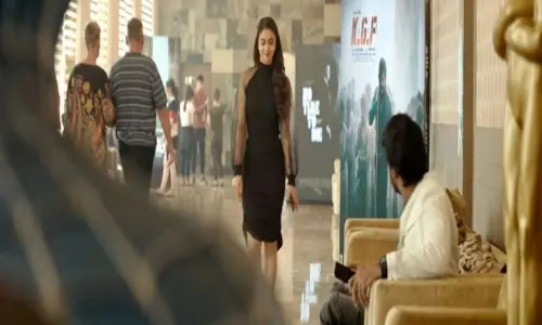 KGF Chapter 2 Poster In Keerthy Sureshs Miss India Movie Thrills Yash Fans