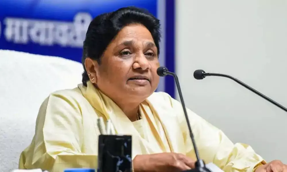 Bahujan Samaj Party (BSP) National President Mayawati