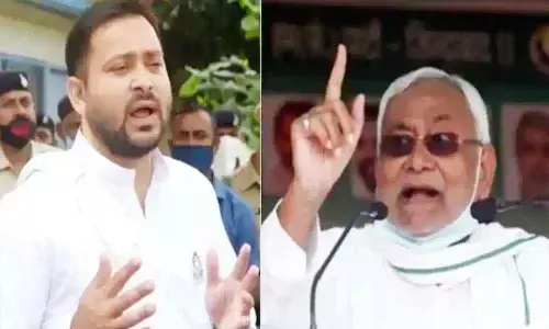 Tejashwi Yadav and Nitish Kumar