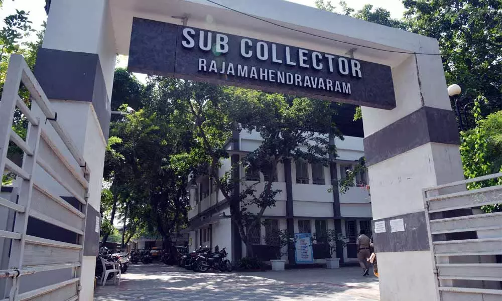 Sub-Collectors office in Rajamahendravaram