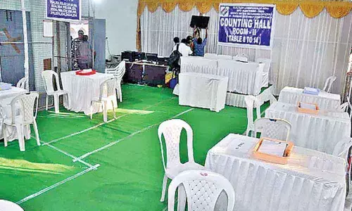 Dubbak by-elections: Counting of votes begins at 8 am