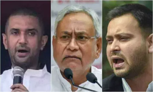Chirag Paswan ,Nitish Kumar and Tejashwi Yadav