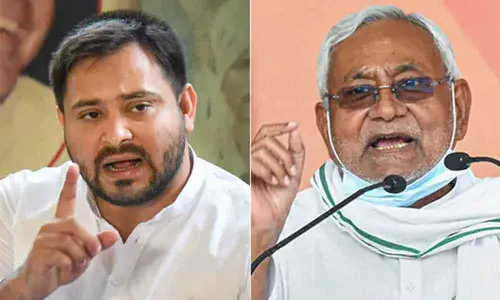 Tejashwi Yadav and Nitish Kumar