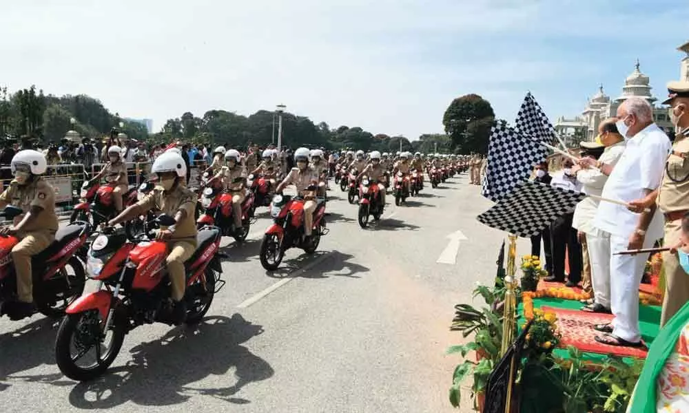 751 motor bikes given to Anti-Human Trafficking Squade