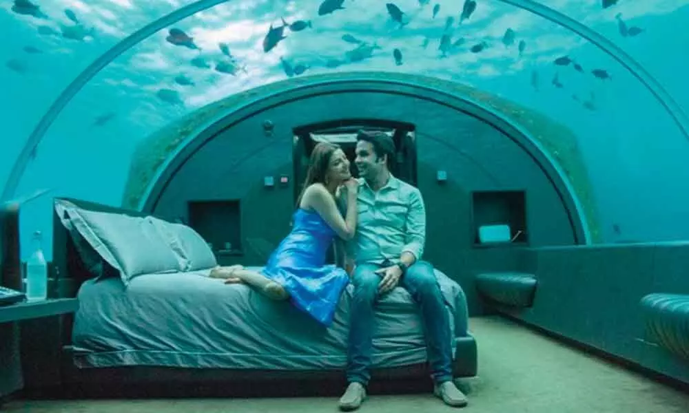 Kajal Aggarwal’s underwater honeymoon capers