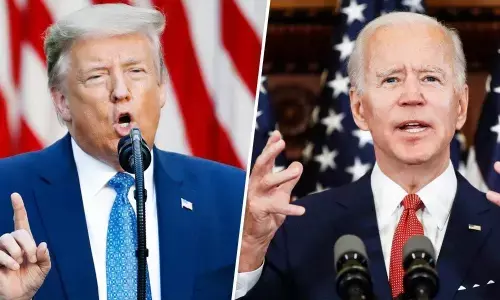 Donald Trump, Joe Biden