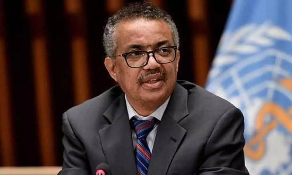 WHO Director General Tedros Adhanom Ghebreyesus