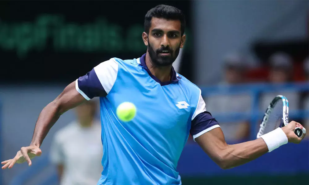 Prajnesh beats Jack to enter Cary Challenger’s quarters