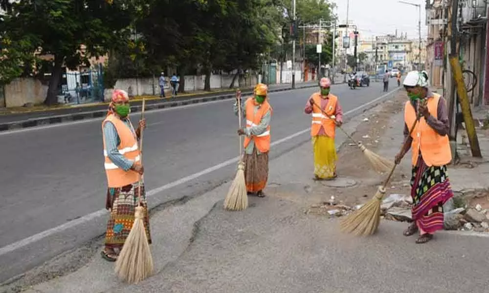 Telangana govt. issues orders on salary hike of sanitation staff, relief in property tax