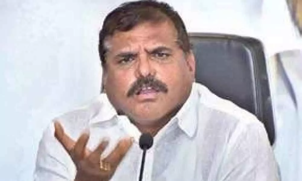 Minister for Municipal Administration and Urban Development Botcha Satyanarayana