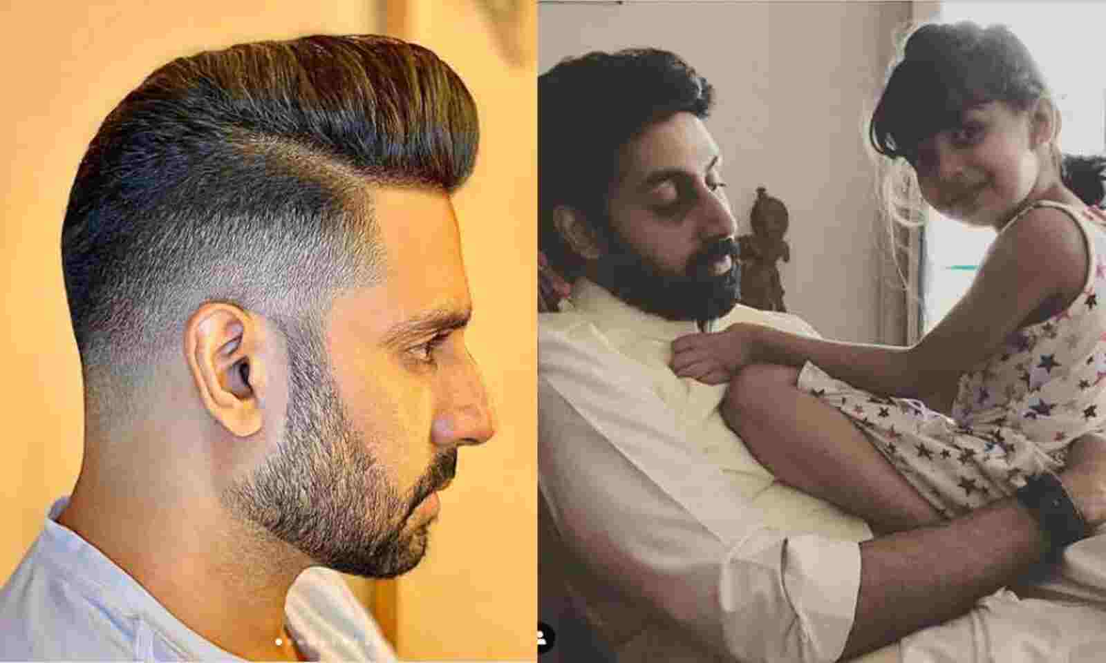 Abhishek Bachchan's 'razor-sharp fade with quiff' hairdo makes him look  dapper as ever