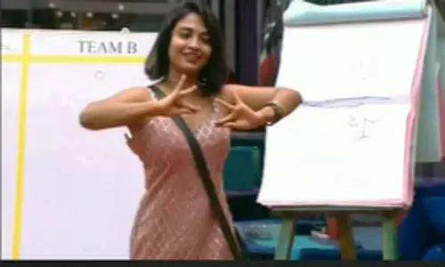 Harika in Bigg Boss house