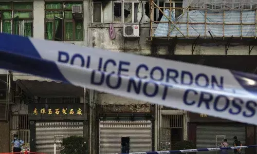 Hong Kong building fire