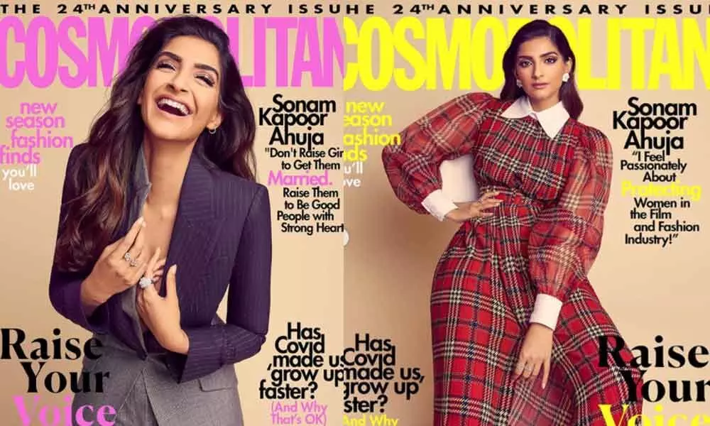 Sonam Kapoor Turns The Cover Girl For The Cosmopolitan Magazine