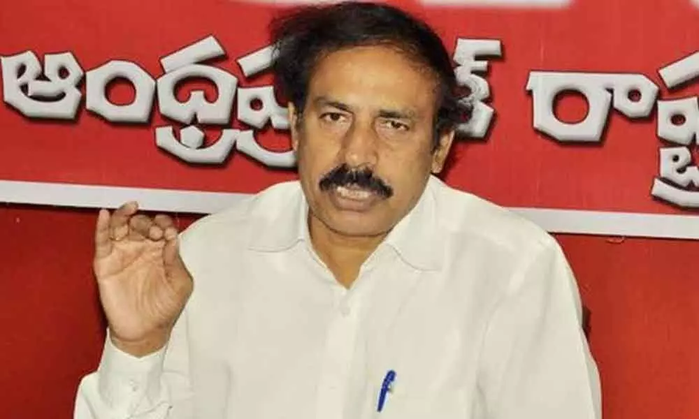 CPI State secretary K Ramakrishna