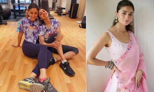 Alia Bhatt Is In All Smiles With Her BFF Akansha Ranjan Kapoor And Posed Together For A Workout Pic