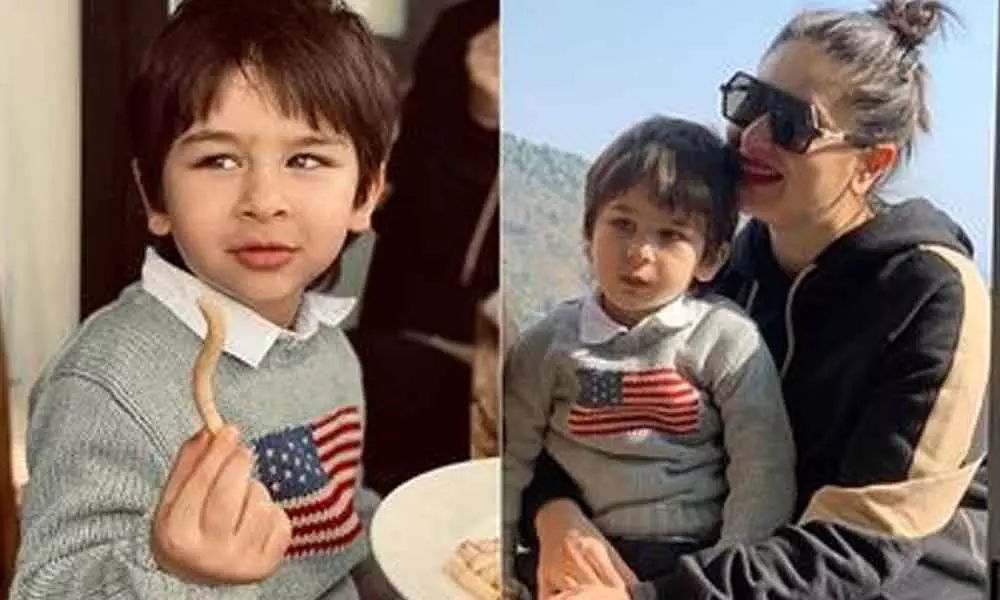 Kareena Kapoor Shares A Cute Pic Of Taimur Having French Fries