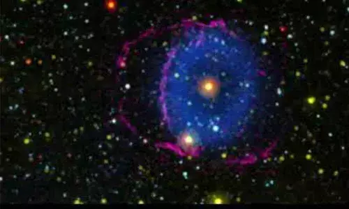 Scientists solve 16-year-old Blue Ring Nebula mystery