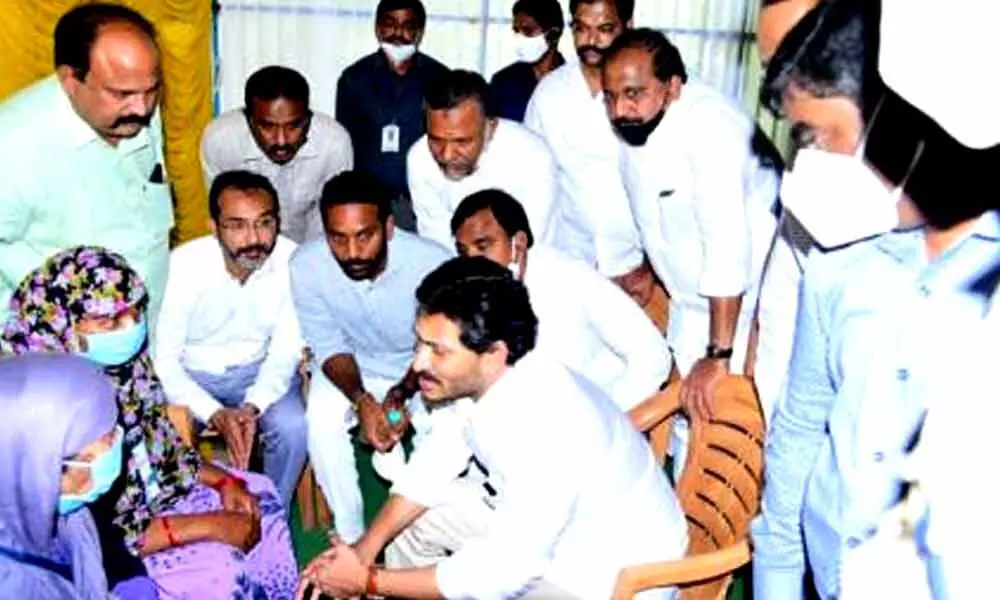 Nandyal Family Suicide: YS Jagan visits Abdul Salams family, assures govt. support