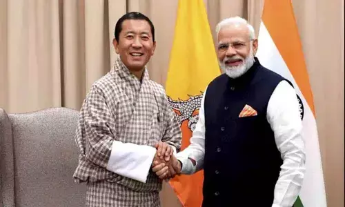 Narendra Modi and Lotay Tshering