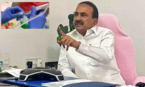 Telangana Health Minister Eatala Rajender