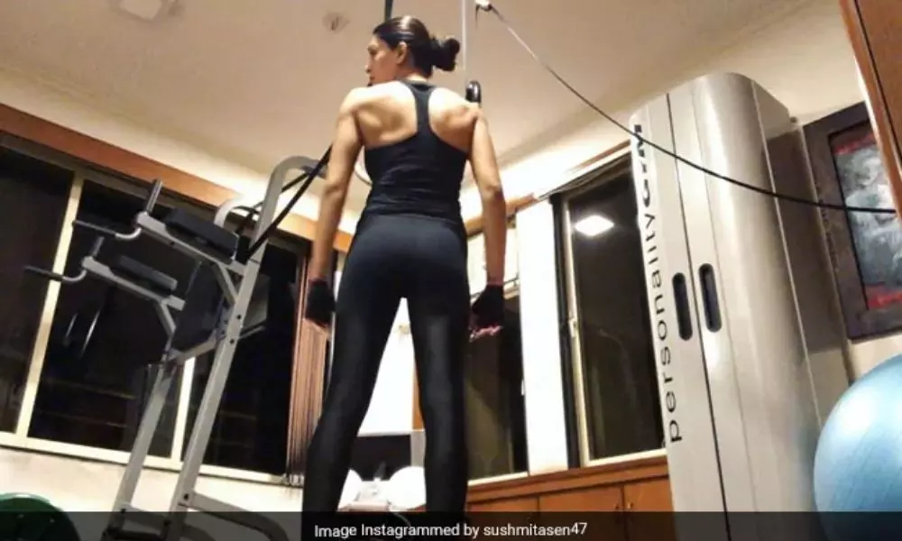 Watch: Sushmita Sen Shares An Intense Workout And Balances Her Body In The Air With Much Ease…