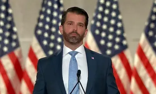 Donald Trump Jr. tests positive for coronavirus