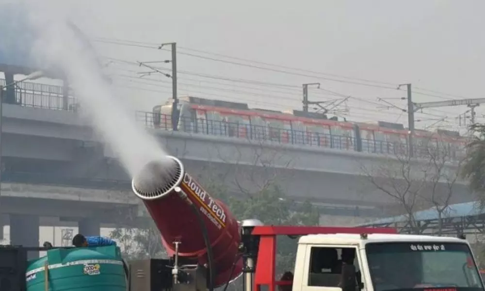 23 anti-smog guns across Delhi to combat dust pollution