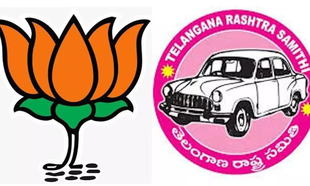 TRS, BJP target suburbs of  Hyderabad in upcoming elections