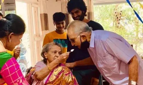 Superstar Krishna’s Family Celebrates Their Anniversary Along With Sudheer Babu’s Son Charith’s Birthday