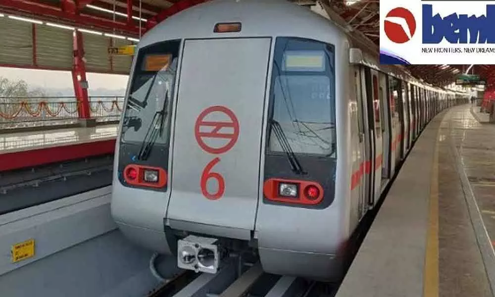BEML wins orders worth Rs 501 crore from the DMRC for additional 12 train sets