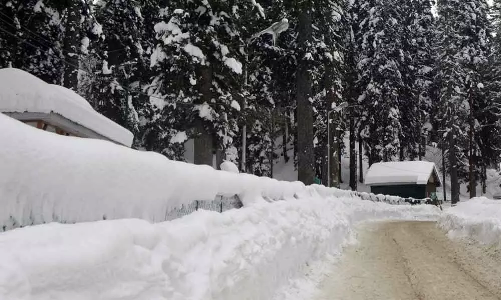 Kashmir Valley receives seasons first snowfall