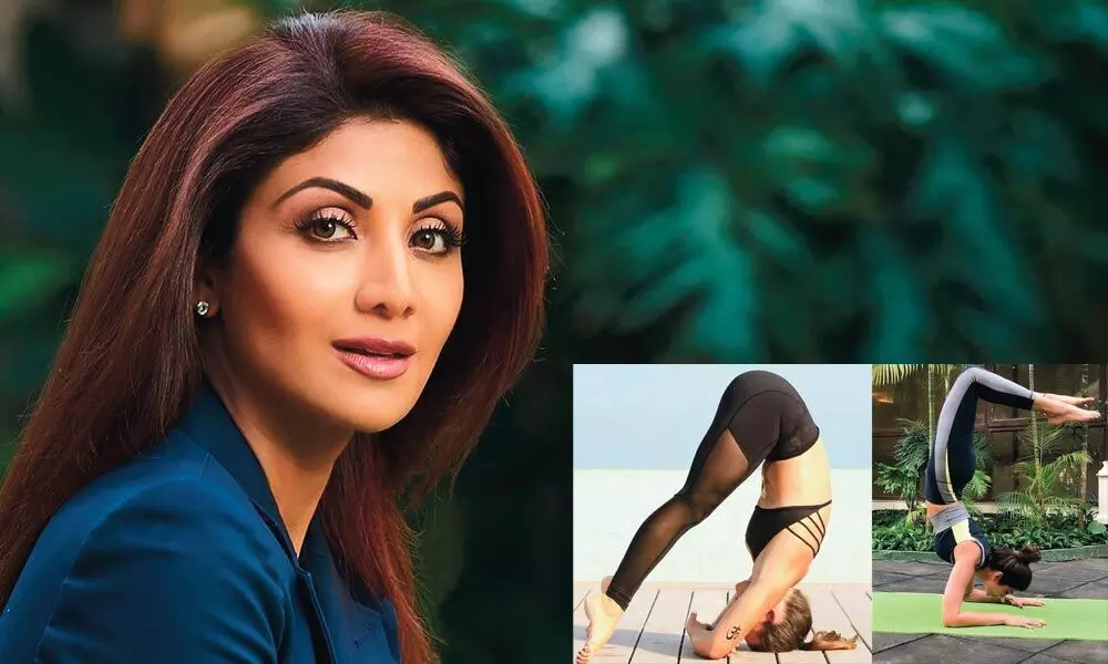 When Shilpa Shetty nailed Shirshasana