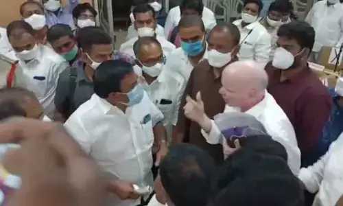 Kakinada: Leaders use choicest abuses in DRC meeting