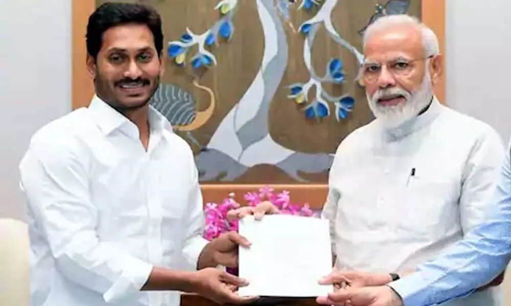 YS Jagan stands second position after PM Narendra Modi in social media trends for last three month