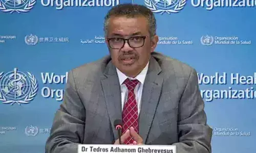World Health Organization (WHO) Director-General Tedros Adhanom Ghebreyesus.