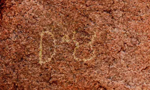 Brahmi inscription of Ashoka period found in Manjira valley