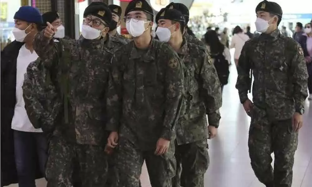 55 South Korean soldiers test Coronavirus positive