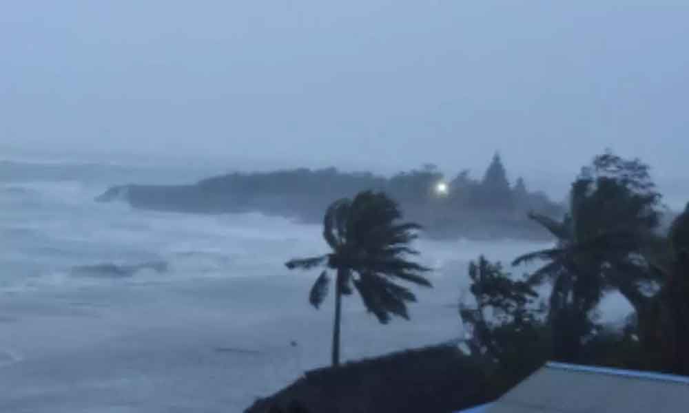 Cyclone Nivar Begins Its Onslaught