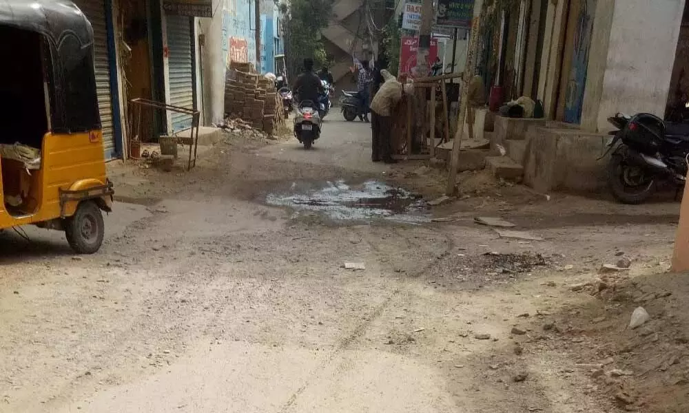 Ranga Reddy Nagar Division: Bad roads & sewage