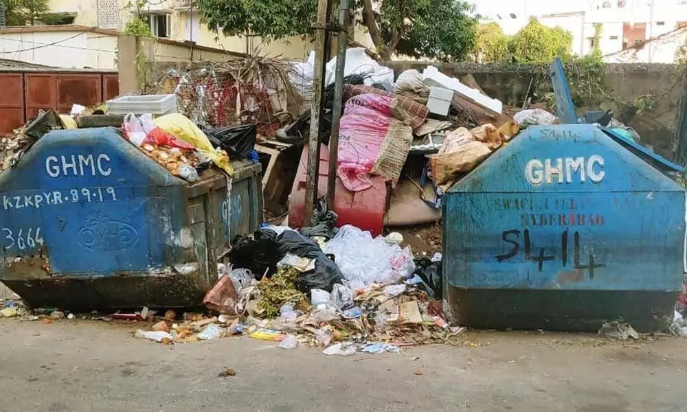 Somajiguda Division: Solve stinking issue of unattended garbage