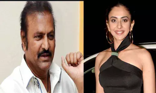 Mohan Babu and Rakul Preet