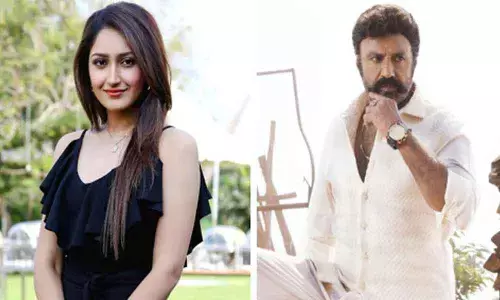 Sayyeshaa in  Nandamuri Balakrishnas next