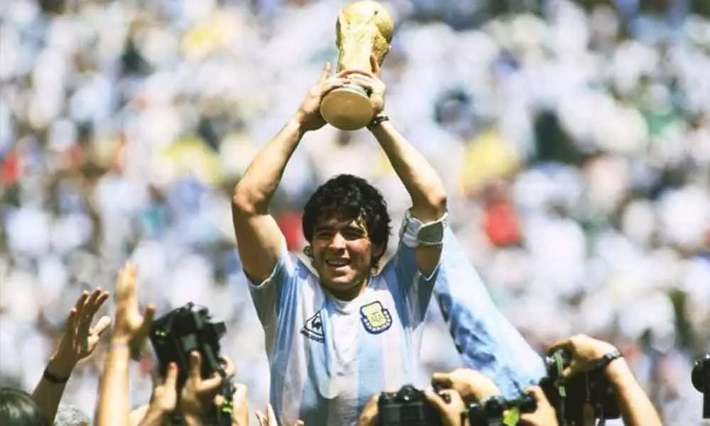 The many avatars of soccer God Maradona