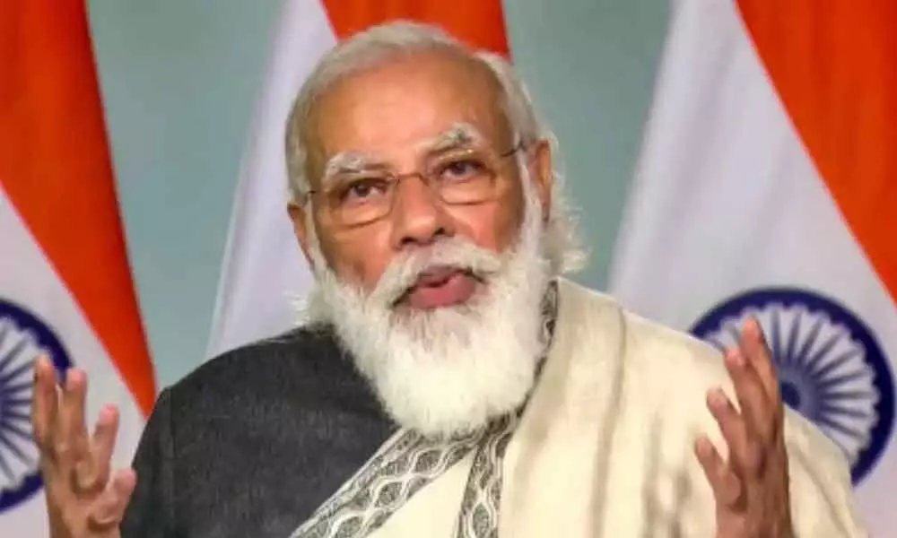 A day to express gratitude to makers of Constitution: PM Modi