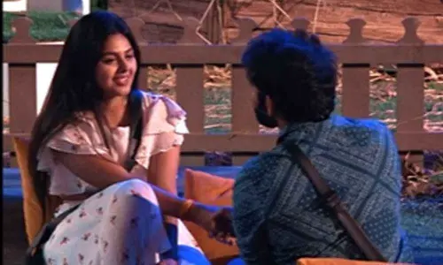 Akhil dating with Monal in Bigg Boss House