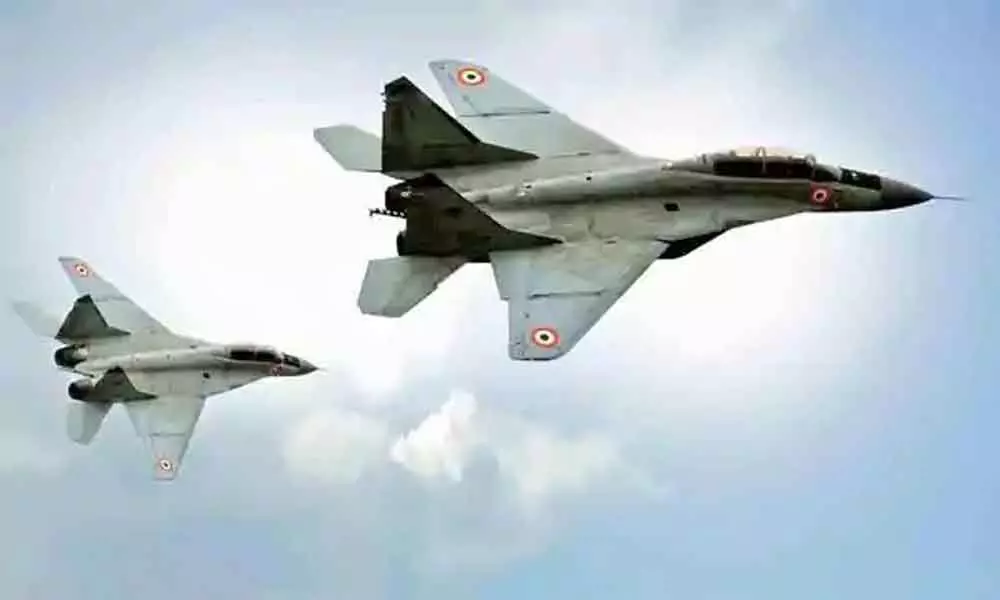 MiG-29K trainer aircraft