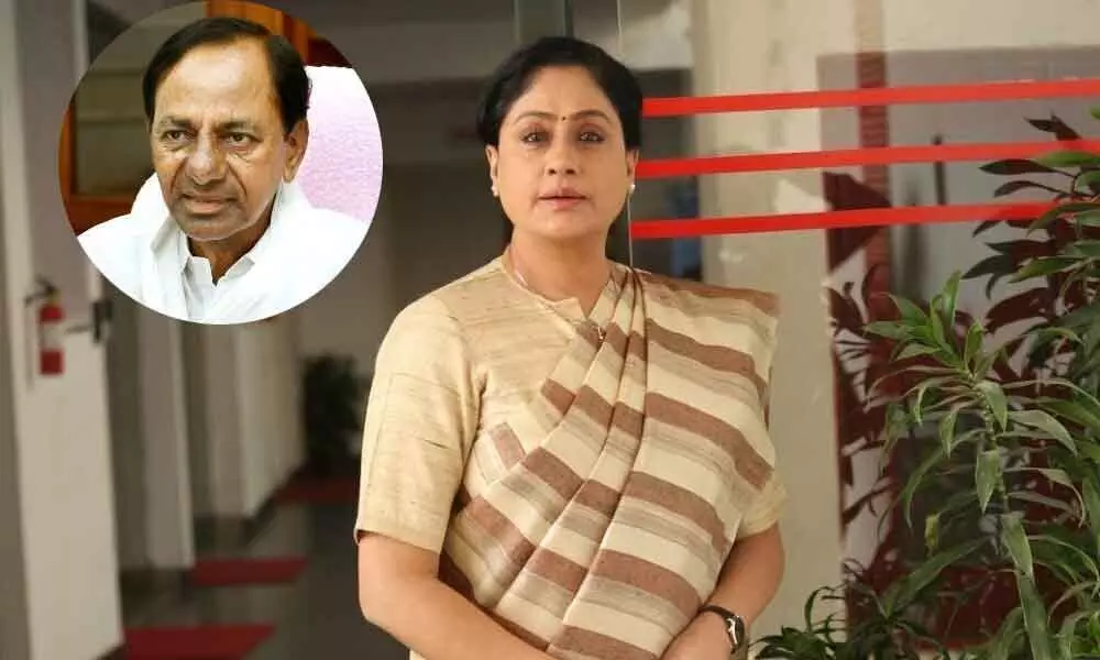 Vijayashanti hits out at CM KCR, says a masterplan is prepared to evict rivals