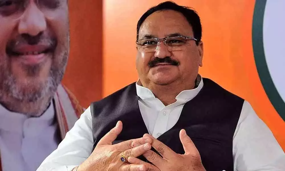 BJP national president JP Nadda